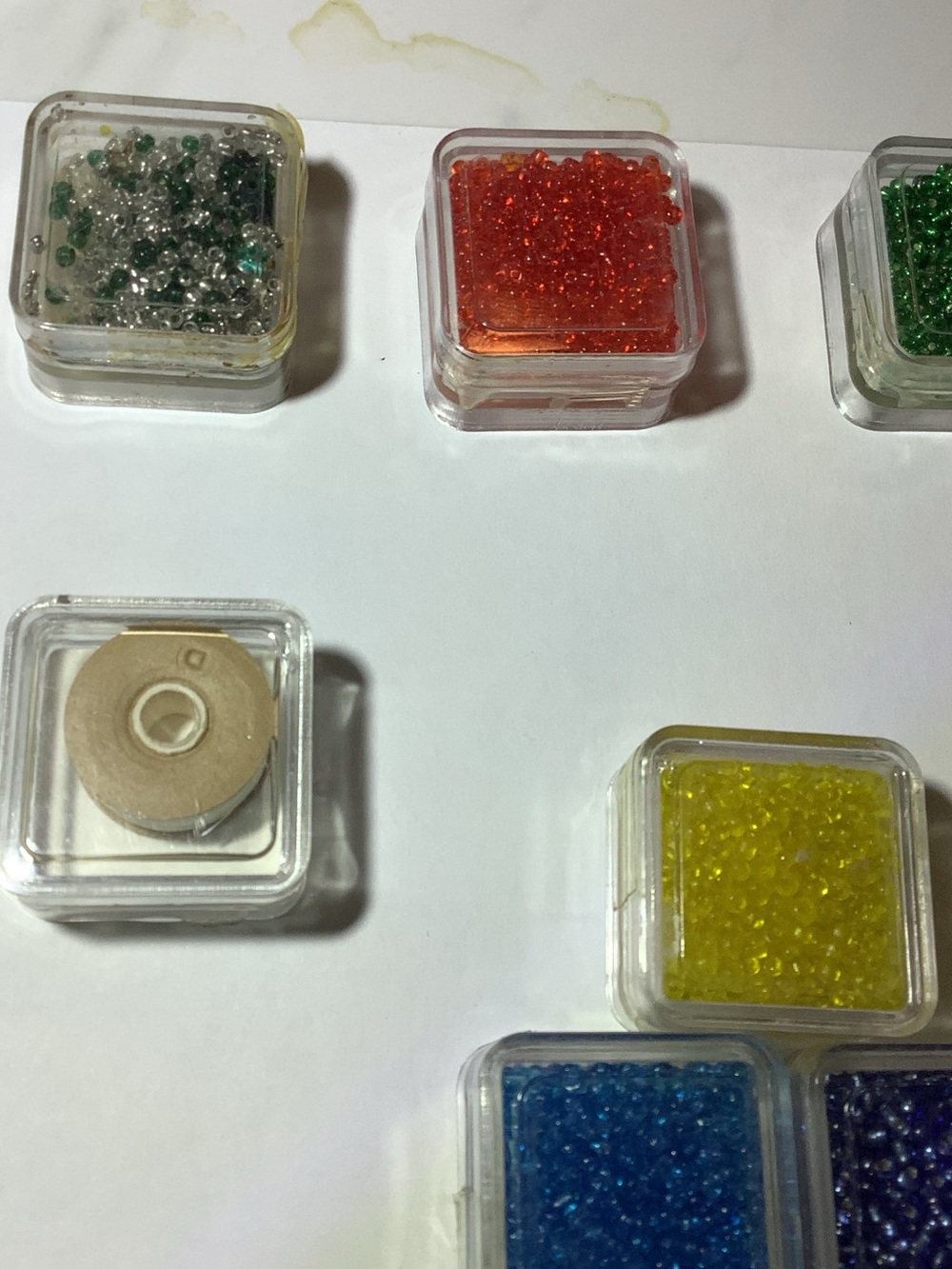 LOT VTG Seed & Bugle Beads Glass Wang's 9~Venezuela, 4~Taiwan, 1~Japan, 1 Nymo - Picture 6 of 9